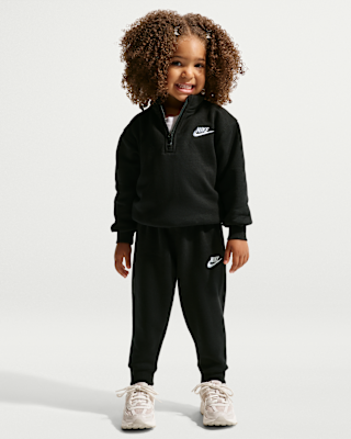 Детские Nike Club Toddler Fleece 2-Piece Quarter-Zip Set
