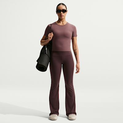 Nike Zenvy Dri-FIT Kısa Kollu Kadın Üstü görsel 4