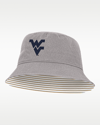 Женские  West Virginia Primetime Apex Nike College Bucket Hat