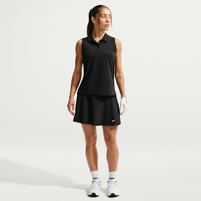 Nike Victory Dri-FIT Kolsuz Kadın Polo Üstü görsel 4