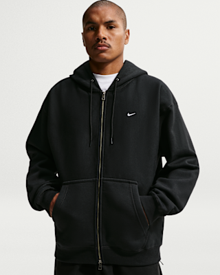 Мужское худи Nike Solo Swoosh Full-Zip Fleece Hoodie