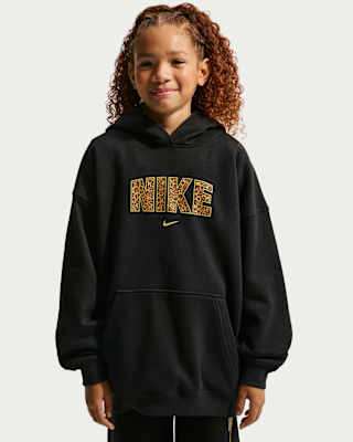 Детское худи Nike Sportswear Studio Big Kids' (Girls') Oversized Fleece Pullover Hoodie