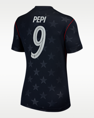 Женские джерси Ricardo Pepi USMNT 2026 Stadium Away Nike Dri-FIT Soccer Jersey