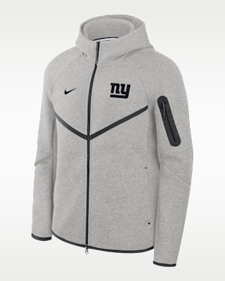 Мужская куртка New York Giants Top Billing Tech Fleece Windrunner Nike NFL Full-Zip Hooded для бега