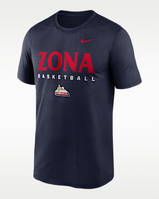 Мужская футболка Arizona Courtside Basketball Legend Nike Dri-FIT College для баскетбола