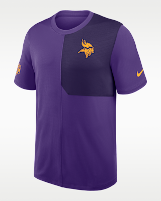 Мужские  Minnesota Vikings Sideline Coach Nike Dri-FIT NFL Top