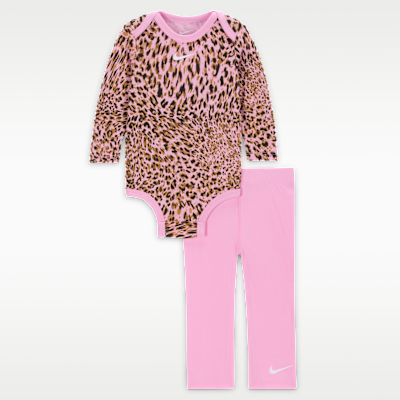 Детские брюки Nike Baby (0-6M) Bodysuit and Flared Leggings Set