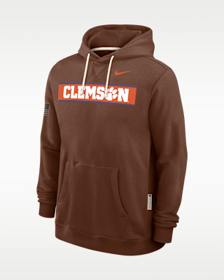 Мужское худи Clemson 2026 Military Appreciation Standard Issue Nike Dri-FIT College Pullover Hoodie