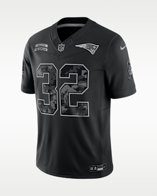 Мужские джерси Treveyon Henderson New England Patriots Salute to Service Nike Dri-FIT NFL Limited Jersey