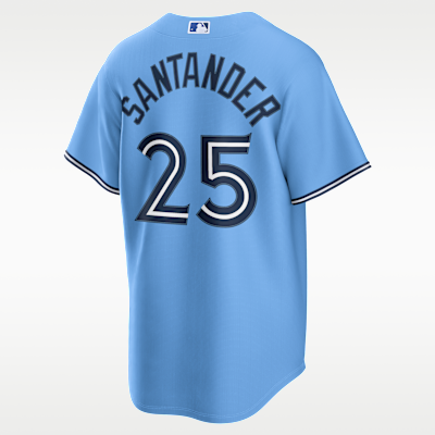 Jersey Nike de la MLB Replica para hombre Anthony Santander Toronto Blue Jays