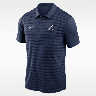 Polo Nike Dri-FIT de la MLB para hombre Atlanta Braves Authentic Collection Victory