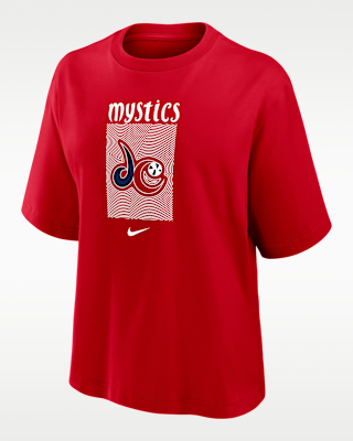 Женская футболка Washington Mystics Nike WNBA Boxy