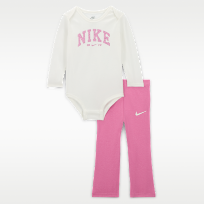Nike Swoosh Spirit Baby (12-24M) 2-Piece Bodysuit Set
