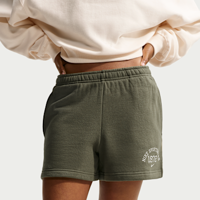 Nike Studio Fleece Orta Kalınlıkta Kadın Şortu görsel 2