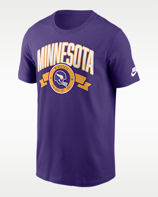 Мужская футболка Minnesota Vikings Rewind Front And Back Hit Essential Nike NFL