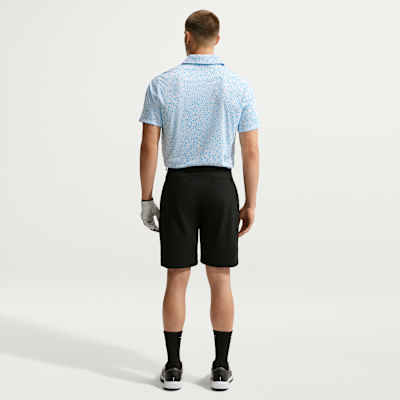 Nike Par Dri-FIT Microprint Birds Erkek Golf Polo Üstü görsel 5