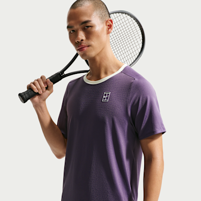 NikeCourt Advantage เสื้อเทนนิส Dri-FIT ผู้ชาย
