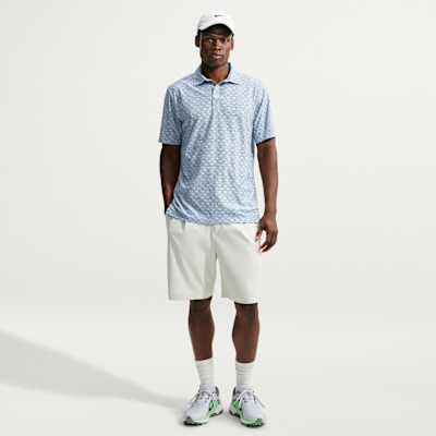 Nike Tailored Performance Microprint Erkek Golf Polo Üstü görsel 4