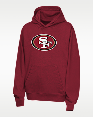 Детское худи Christian McCaffrey San Francisco 49ers Big Kids' Nike NFL Pullover Hoodie
