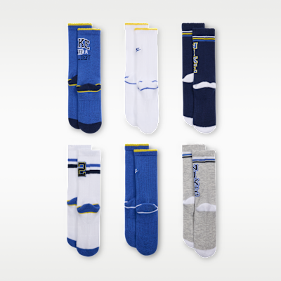 Calcetas acolchadas para educación física para niños talla pequeña (6 pares) Nike