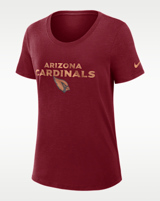 Женская футболка Arizona Cardinals Rivalries Collection Slub Nike Dri-FIT NFL