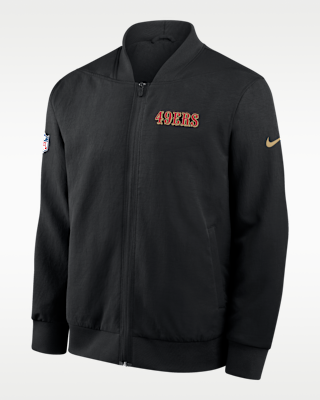 Мужская куртка San Francisco 49ers Rivalries Collection Sideline Nike NFL Full-Zip Bomber