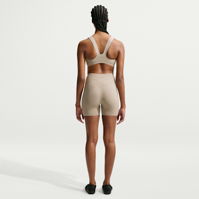 NikeSKIMS Studio Stretch Kare Yaka Kadın Sütyeni görsel 5