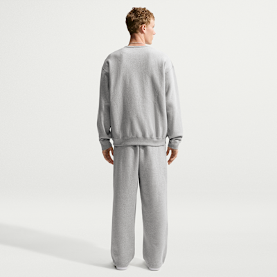 Nike Solo Swoosh Fleece Açık Paçalı Erkek Eşofman Altı görsel 5
