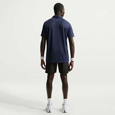 NikeCourt Dri-FIT Erkek Tenis Polo Üst görsel 5
