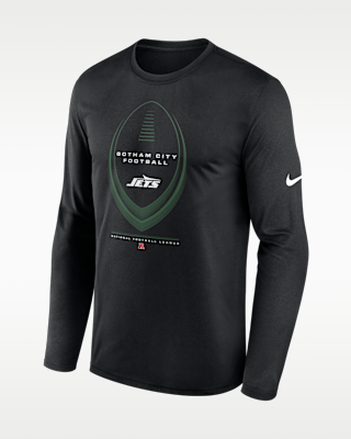 Мужская футболка New York Jets Legend Icon Nike Dri-FIT NFL Long-Sleeve