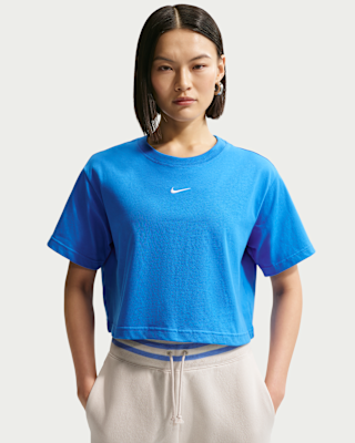 Женская футболка Nike Sportswear Classic Loose Short-Sleeve Cropped