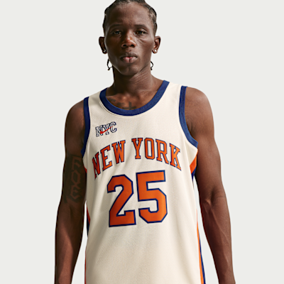 Mikal Bridges New York Knicks City Edition Men's Nike NBA Swingman Jersey
