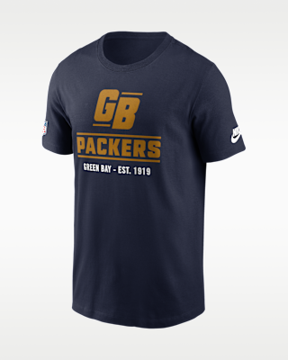 Мужская футболка Green Bay Packers Essential Nike Dri-FIT NFL Long-Sleeve