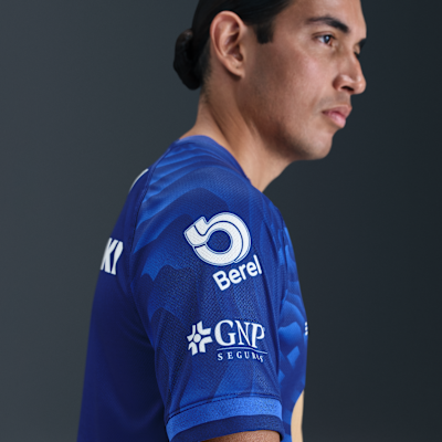 Pumas UNAM 2025/26 Stadium idegenbeli Nike Dri-FIT férfi replika futballmez