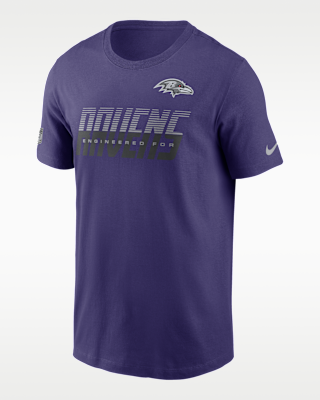Мужская футболка Baltimore Ravens Sideline Team Issue Nike Dri-FIT NFL