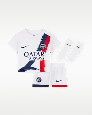 Детские  Paris-Saint Germain 2024 Stadium Away Baby/Toddler Nike Soccer Replica 3-Piece Kit