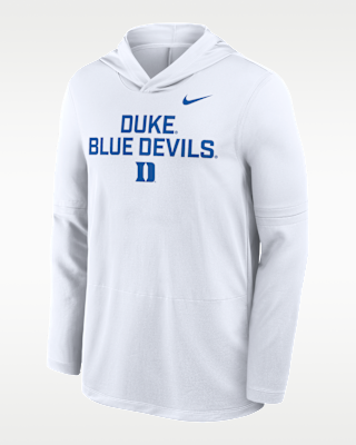 Мужские  Duke Sideline Nike Dri-FIT College Long-Sleeve Hooded Top