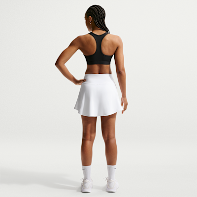 Nike Swoosh Orta Destekli Pedli Kadın Spor Sütyeni görsel 5