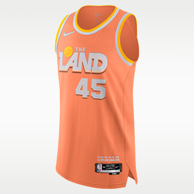 Jersey Nike Dri-FIT ADV de la NBA Authentic para hombre Donovan Mitchell Cleveland Cavaliers City Edition