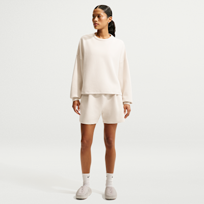 Nike 24.7 ImpossiblySoft Dri-FIT Bol Kesimli Crew Yakalı Kadın Üstü görsel 4