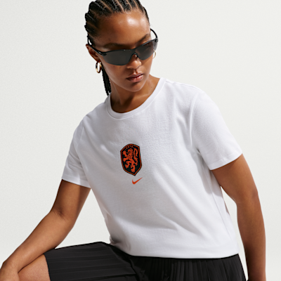 Nike Hollanda Nike Kadın Futbol Tişörtü görsel 3