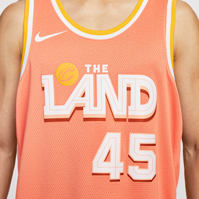 Donovan Mitchell Cleveland Cavaliers City Edition Men's Nike NBA Swingman Jersey