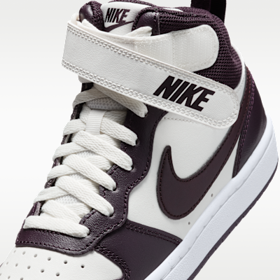 Tenis para niños grandes Nike Court Borough Mid 2