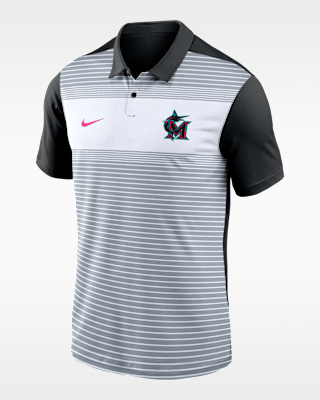Мужские  Miami Marlins City Connect Legacy Icon Vapor Nike Dri-FIT MLB Polo