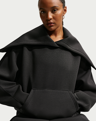 Женское худи Nike Pregame Fleece Oversized Pullover Hoodie