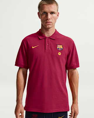 Мужские FC Barcelona Club Nike Soccer Polo