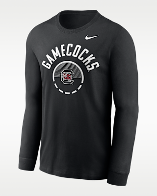 Мужская футболка South Carolina Basketball Shoot Around Legend Nike Dri-FIT College Long-Sleeve для баскетбола