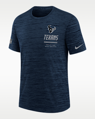 Детская футболка Houston Texans Sideline Team Issue Velocity Big Kids' Nike Dri-FIT NFL