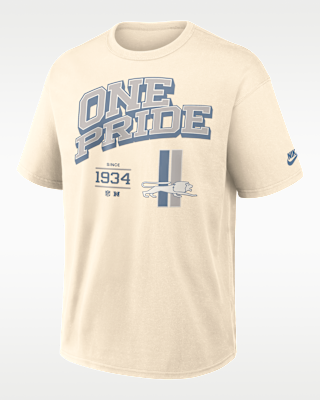 Мужская футболка Detroit Lions Max90 Nike NFL