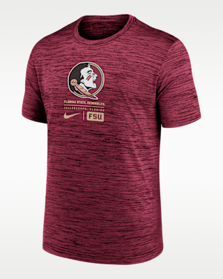 Мужская футболка Florida State Seminoles Campus Center Block Velocity Nike Dri-FIT College